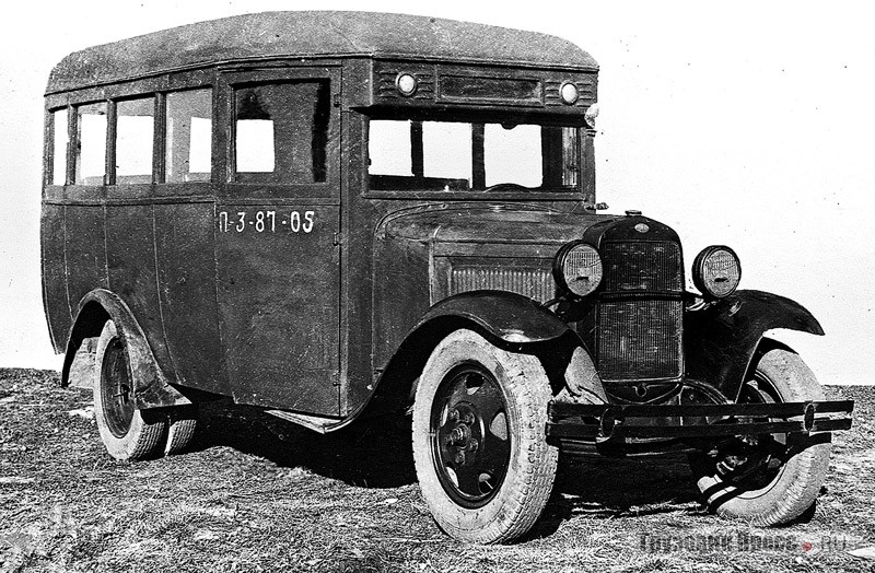 Автобус образца 1938 г. на военной службе