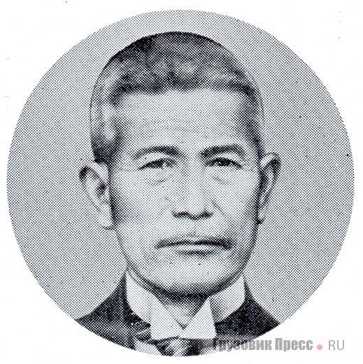 Масужеро Хашимото. Первый директор металлургического завода Komatsu Iron works Division в 1917 г.
