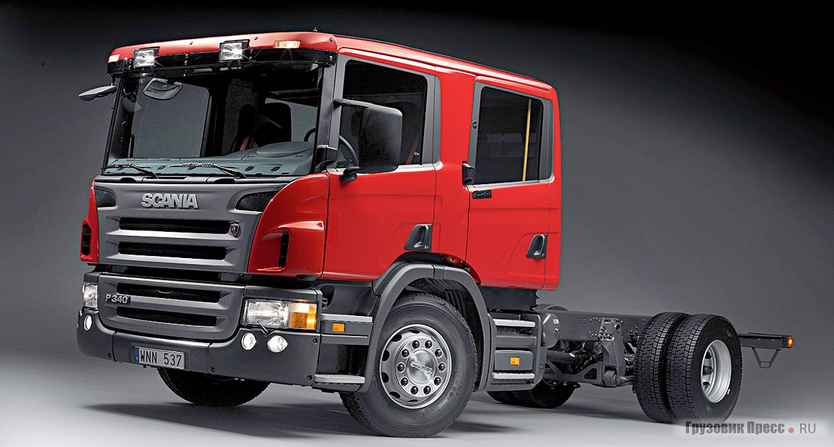 Предыдущее шасси Scania P340 Crew Cab CP28 2005 г.