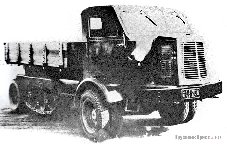 Linn C-5 с изменённой кабиной. 1940 г.