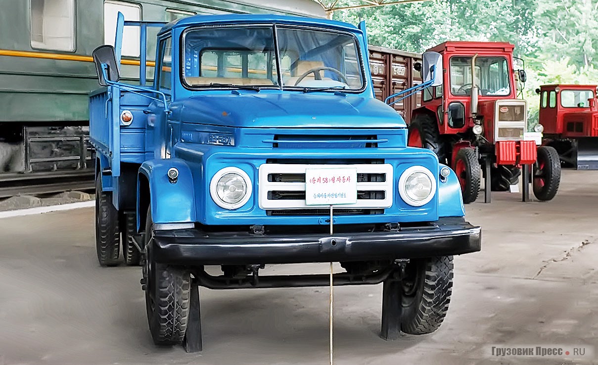 За время производства с 1958 г. ГАЗ-51, выпускаемый в Точкхоне под маркой «Сынри», претерпел множество модернизаций. Предпоследняя пришлась на середину 1990-х, Sungri-58KA