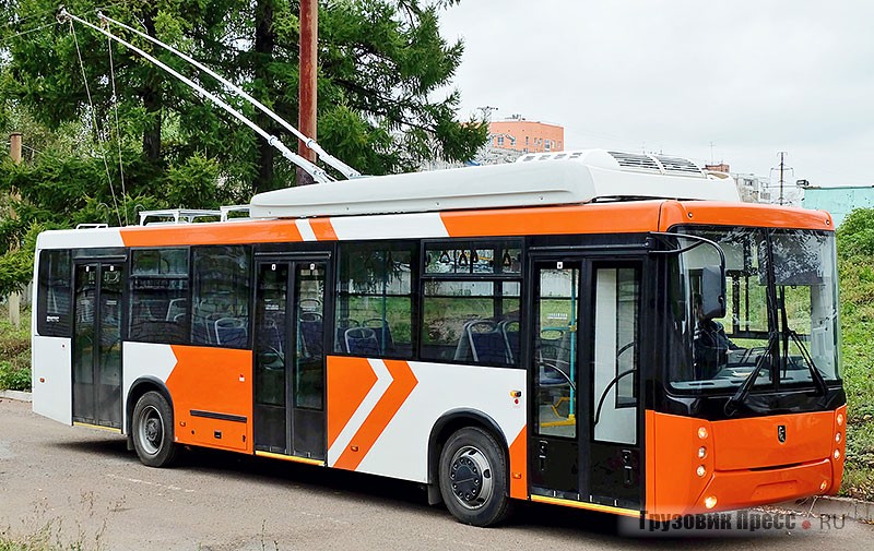 Троллейбус УТТЗ-6241 – новинка Уфимского трамвайно-троллейбусного завода