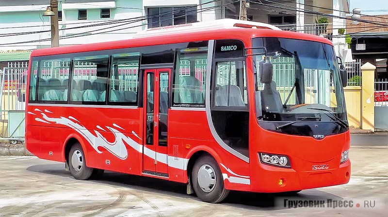 Автобус среднего класса SAMCO BGA 29 на шасси Isuzu