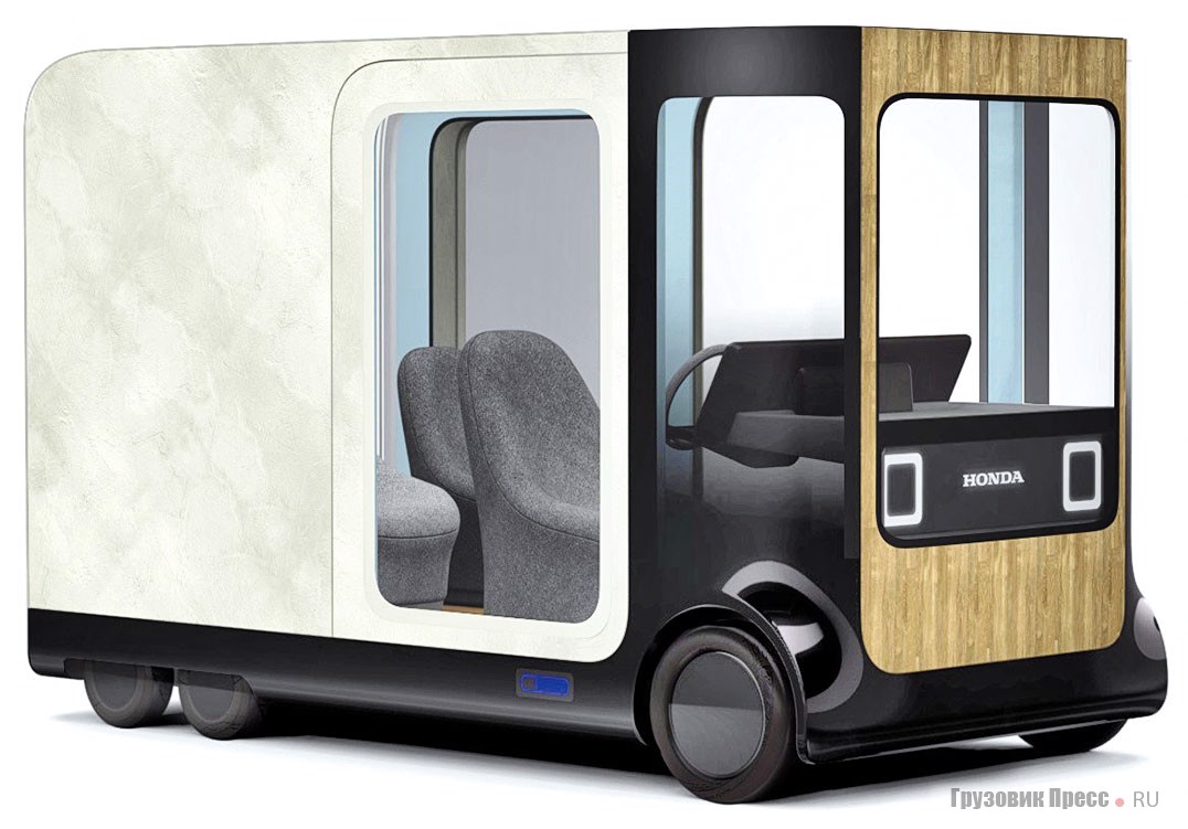 Honda Ie-Mobi Concept, прообраз городского средства передвижения, способного становиться продолжением дома