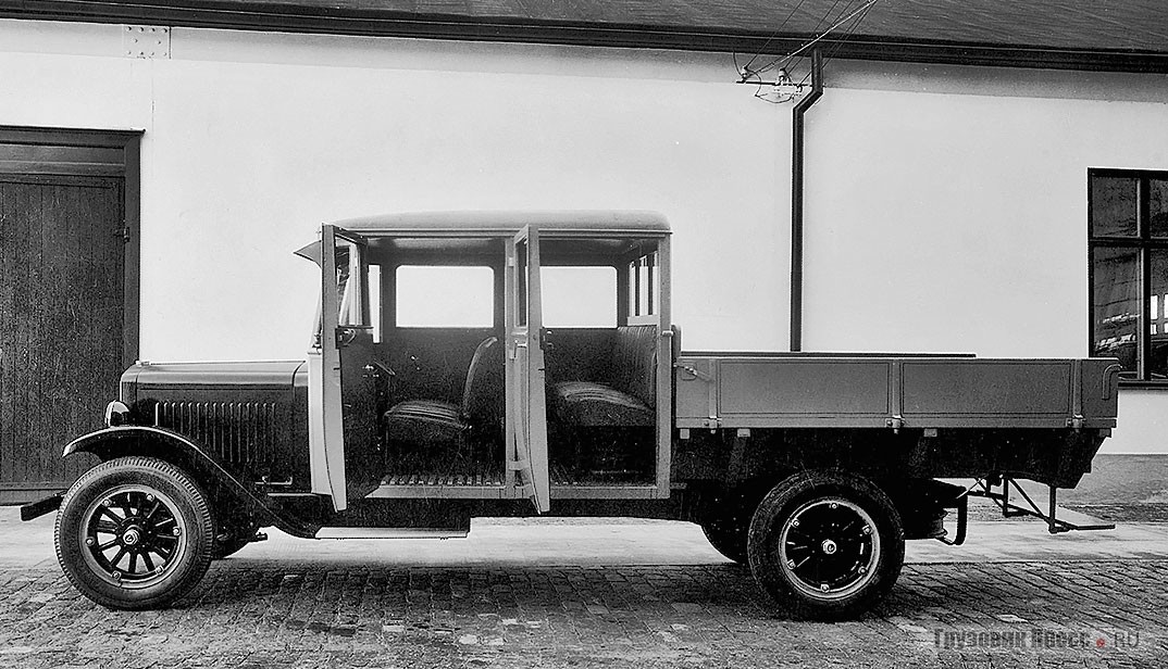 Volvo LV60 с двойной кабиной. 1929 г.