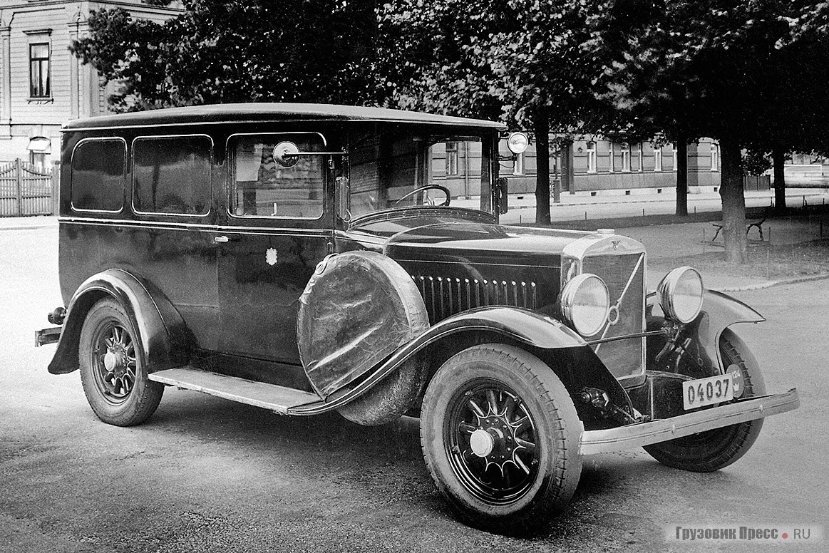 [b]1930 г.[/b] Тюремный «чёрный ворон» на шасси Volvo TR670