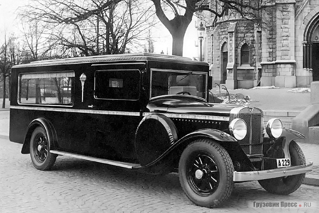 [b]1931 г.[/b] Ритуальный автомобиль, предположительно постройки J.W. Nilsson