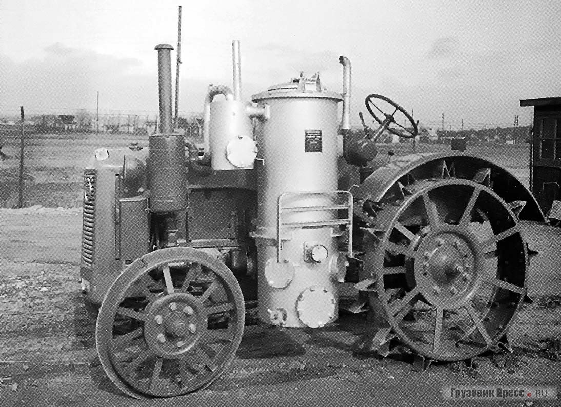Газогенераторный трактор Volvo Т41. 1943 г.
