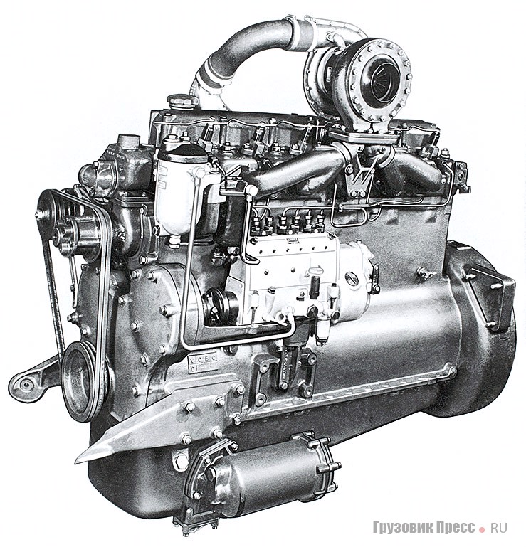 Турбодизель Volvo T-D96AS был создан на основе дизеля Volvo D96. Система наддува увеличивала снаряжённую массу Titan на 25 кг, при этом мощность возрастала со 150 до 185 л.с.