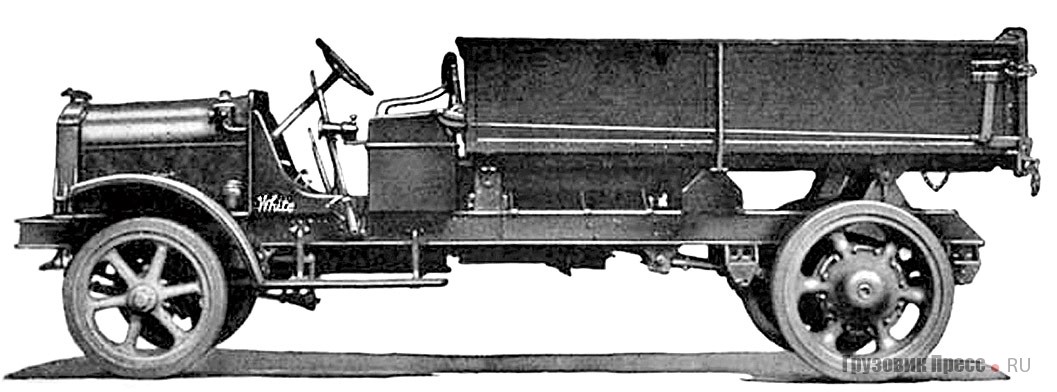 Самосвал White 45D грузоподъёмностью 5 т. 1925 г.