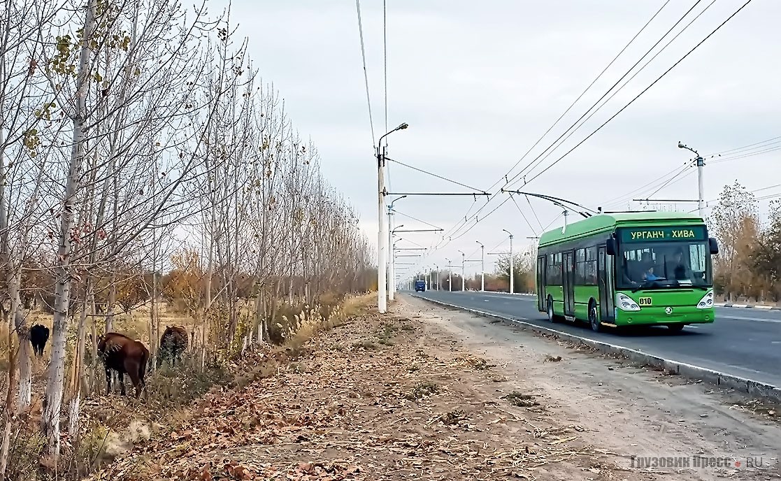 Бо’льшая часть маршрута пролегает среди бесхозных степей, которые в последние годы активно отдают под хлопковые угодья и частную застройку