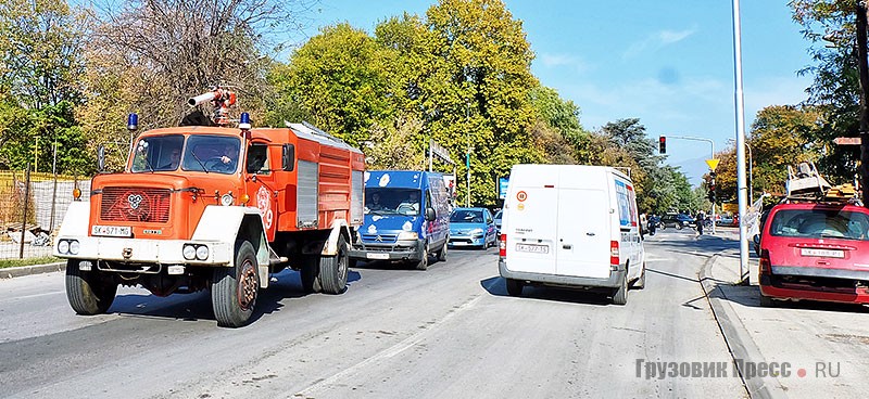 Пожарная автоцистерна TAM 170 T14G позднего выпуска