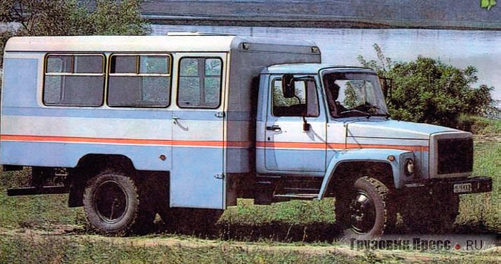 Один из клонов «Волгаря» – краснодарский вахтовый автомобиль ТСК1-01