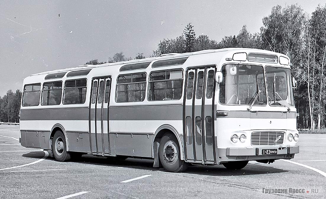 Karosa ŠL 11 во время испытаний на полигоне НАМИ. 1980 г.