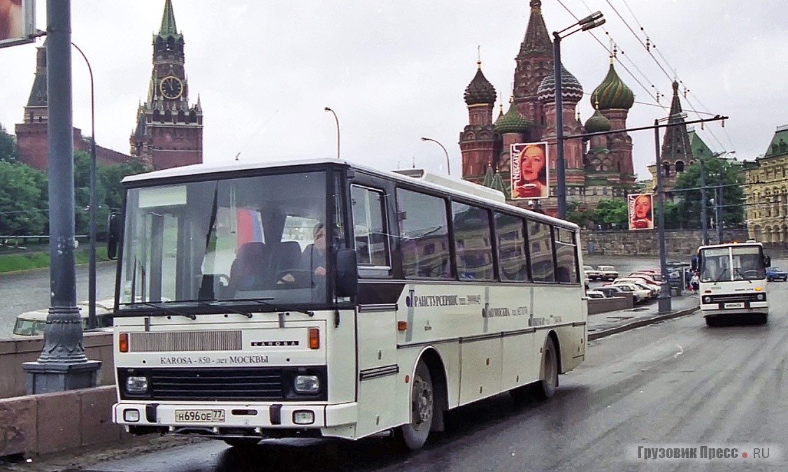 «Транстурсевис» закупил несколько  Karosa в 1997 г.