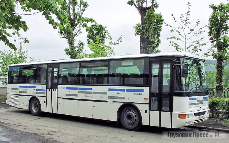 Karosa С954E.1360 в 2005–2007 гг. было поставлено порядка 160 штук