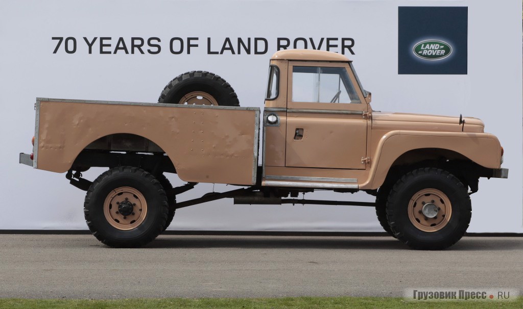 LAND ROVER DEFENDER со 129-дюймовой колесной базой