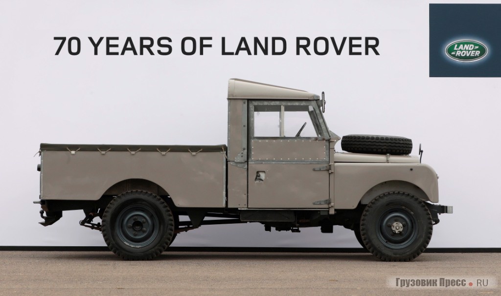 Пикап на базе LAND ROVER series I cо 107-дюймовой колесной базой