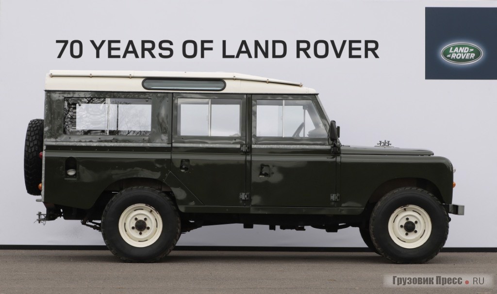 LAND ROVER series III cо 109-дюймовой колесной базой