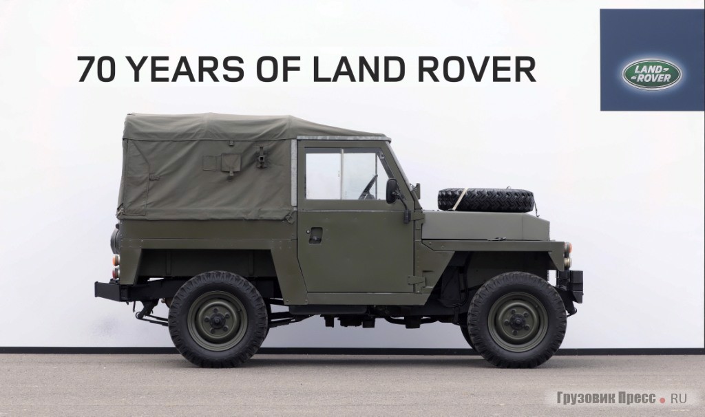 Упрощенный вариант LAND ROVER series III