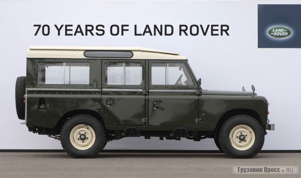 Последняя версия LAND ROVER series III