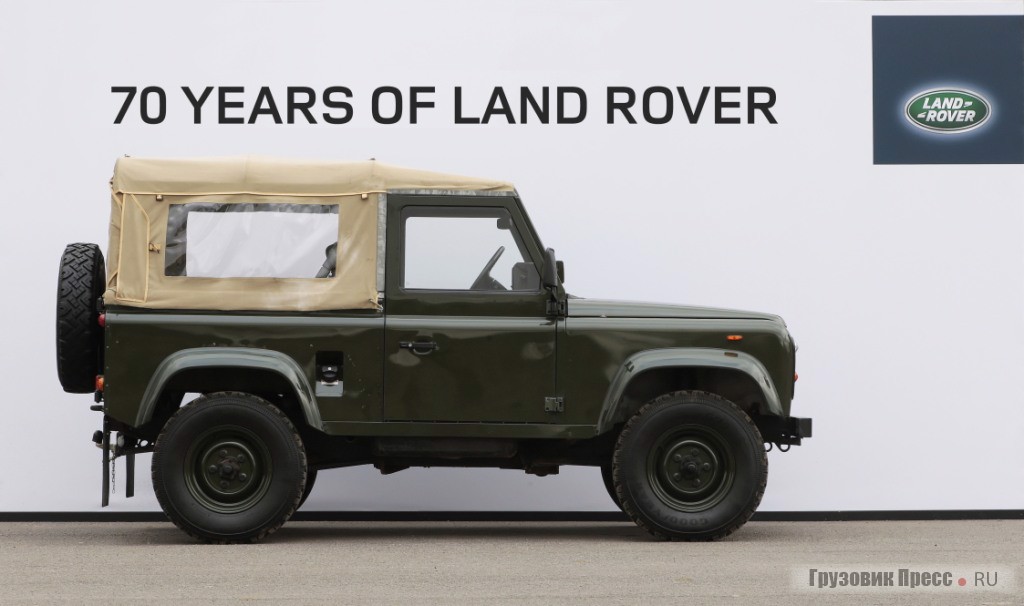 Эксклюзивная версия LAND ROVER DEFENDER 90 приуроченная к 40-летию марки