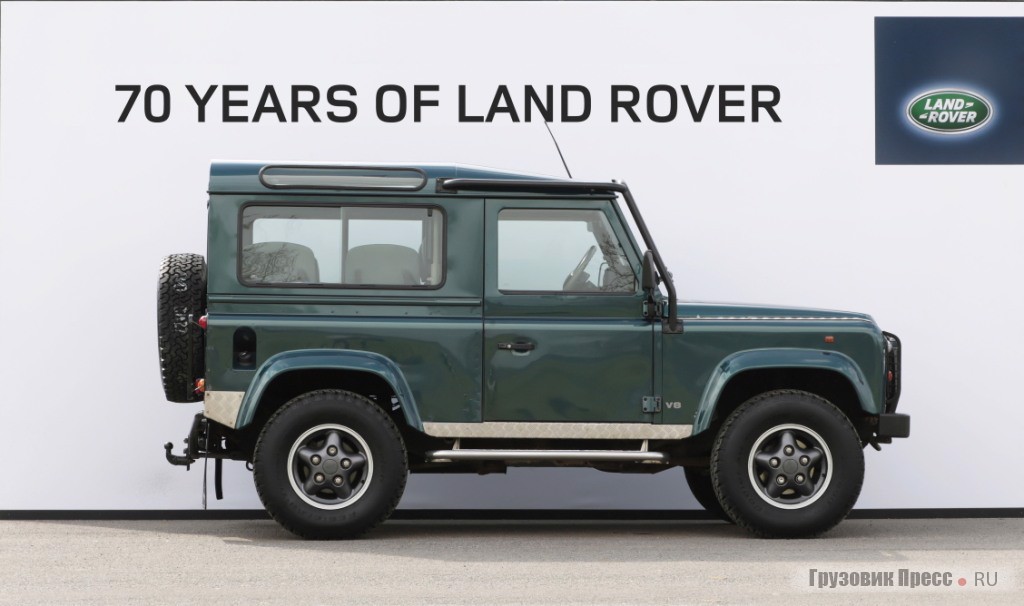 Эксклюзивная версия LAND ROVER DEFENDER 90 приуроченная к 50-летию марки