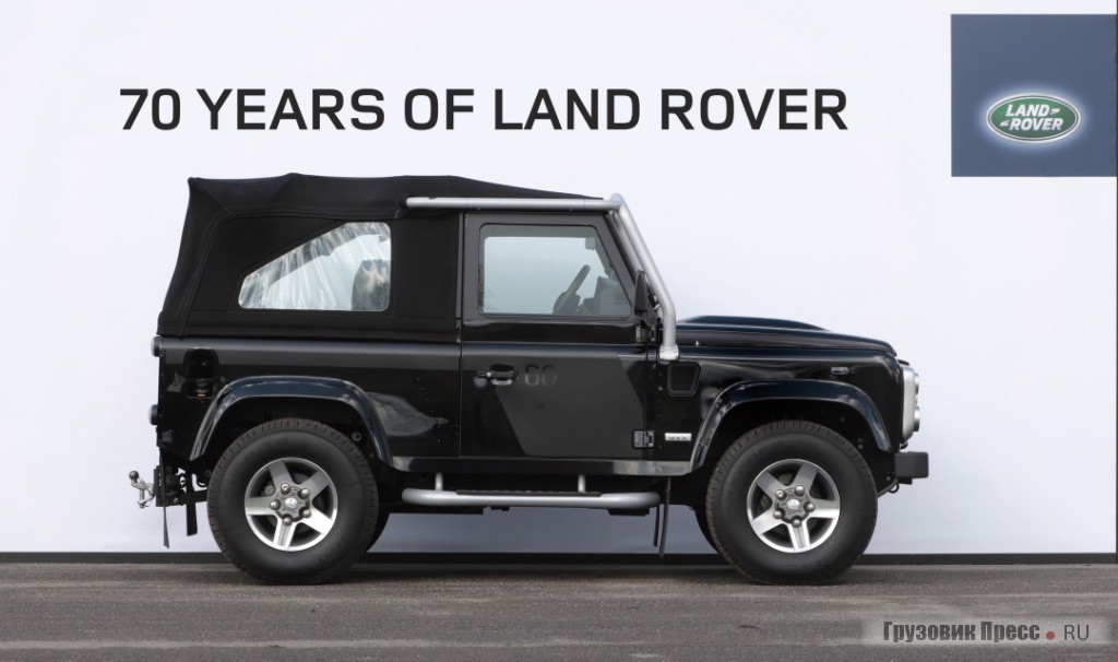 Эксклюзивная версия LAND ROVER DEFENDER 90 приуроченная к 60-летию марки