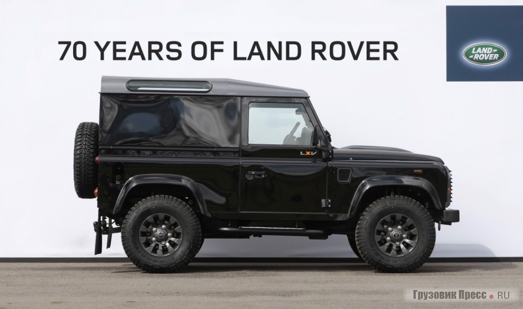 Эксклюзивная версия LAND ROVER DEFENDER 90 приуроченная к 65-летию марки