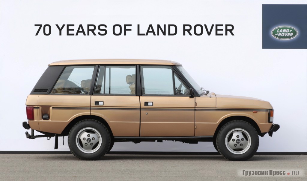 5-дверный вариант RANGE ROVER появился в 1981 году