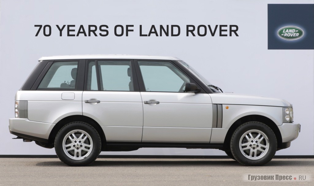 Первый выпущенный RANGE ROVER третьего поколения (L322)