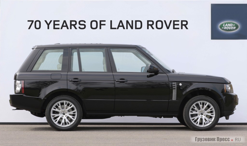 Последний выпущенный RANGE ROVER третьего поколения (L322)