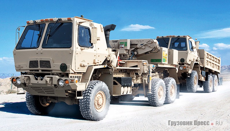 Американская корпорация Oshkosh известна своими специализированными транспортными средствами для армий США и НАТО