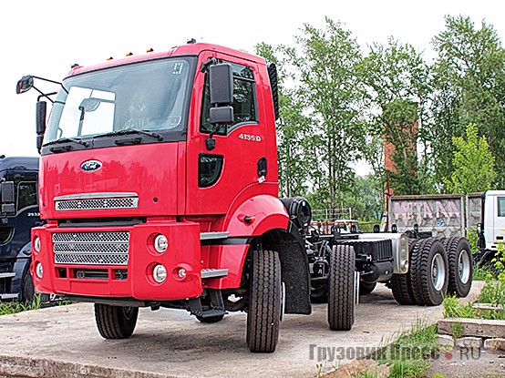 Ford Cargo, поставляемые в Россию, характеризуются завидным разнообразием шасси, модификаций и надстроек