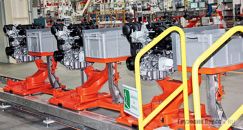 Завод двигателей: здесь выпускаются три версии бензинового двигателя 1,6 л Duratec. Двигатели имеют существенный уровень локализации, получая основные компоненты от российских поставщиков…