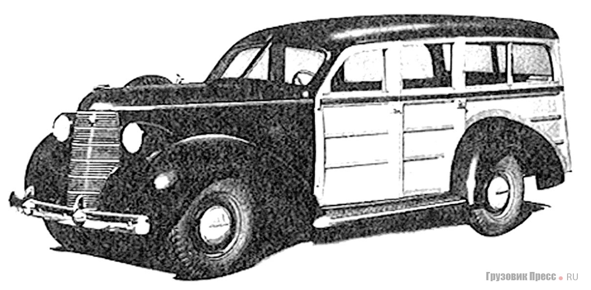 Studebaker K-5 Suburban Car, 1938 г.