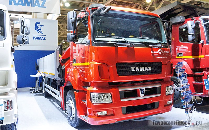Бортовой грузовик «КРАН центр» КАМАЗ-659200-0000037-13 на шасси КАМАЗ-5325-1001-G5