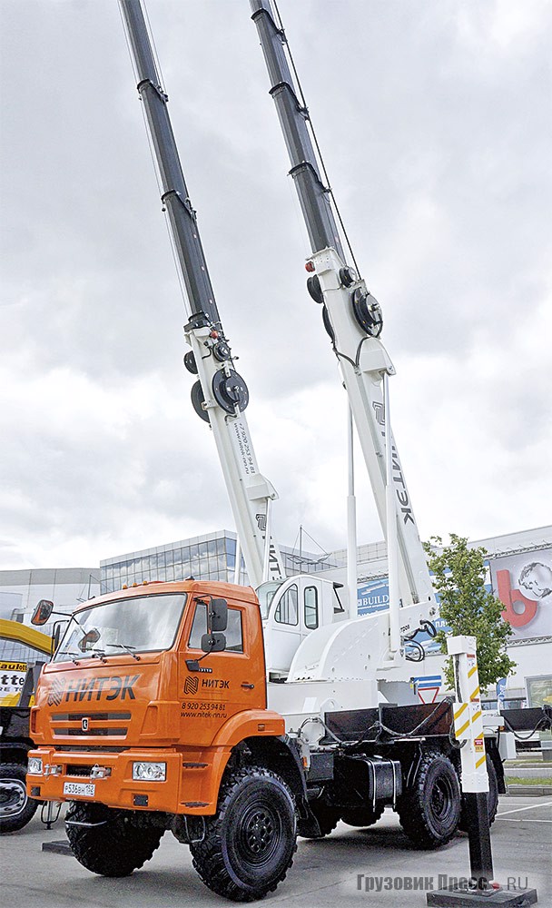 Автогидроподъёмник Elefant-3969A2 на шасси КАМАЗ-431184