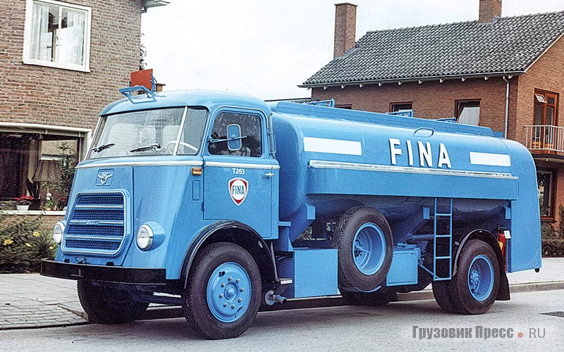 Цистерна на шасси DAF A1800, 1959 г.