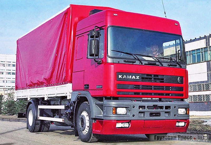 КамАЗ-5360 с кабиной DAF F95, 1996 г.