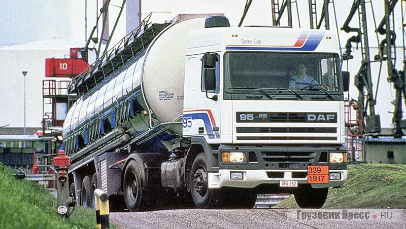 DAF FT95.310 с кабиной в исполнении Space Cab. Модель 1988 г.