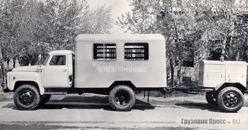 Мастерская МТП-817МЭ на шасси ГАЗ-52-04. 1984 г.