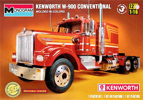 Ещё один Kenworth 1:16 можно построить с обычным «спальником»