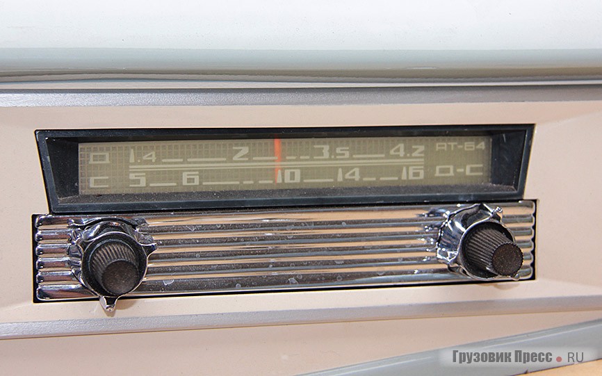 Радиоприёмник АТ-64 от «Москвича» принимает радиоволны в диапазоне ДВ и СВ