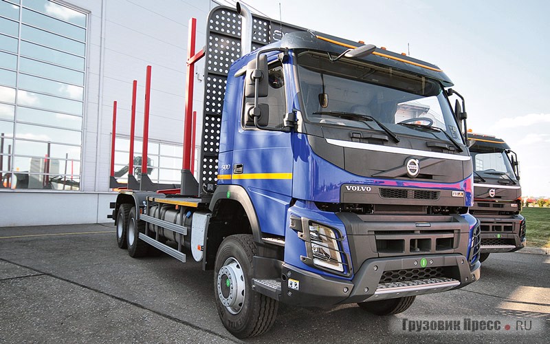 Лесовоз Volvo FMX 6x4 без КМУ