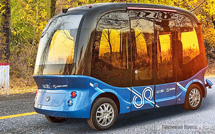 Baidu-KingLong Apolong A-EV, Китай, 2017 г.