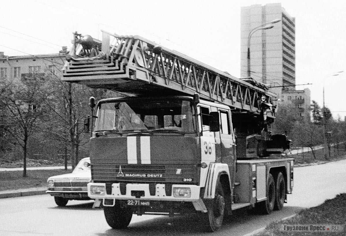 В 1963 году для Magirus-Deutz бюро F.T.I. проектирует Baukasten-System – унифицированные кабины, известные как D-Fahrerhaus. Их получали и пожарные автолестницы DL50 на шасси Magirus-Deutz 310 D22, закупленные СССР