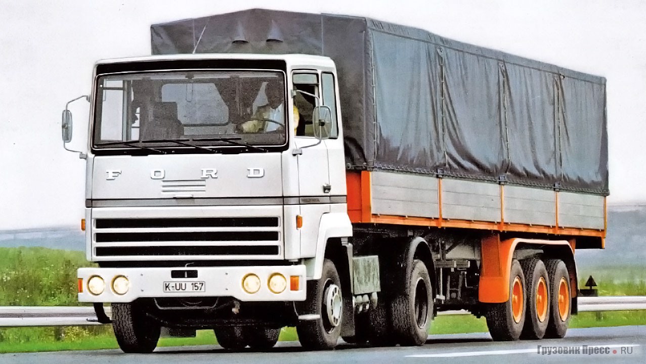 В мае 1975 года европейский Ford под маркой Transcontinental представил своё первое магистральное семейство H-Series. Кабины, аналогичные кабинам Berliet, для него поставляли французы