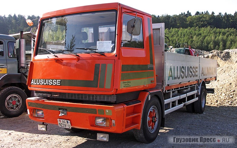 В 1976 году на Женевском автосалоне завод Saurer-Berna представил экспериментальный грузовик 5VF GAL, созданный совместно с компанией Alusuisse почти целиком из алюминия. Дизайн разрабатывал Лепуа