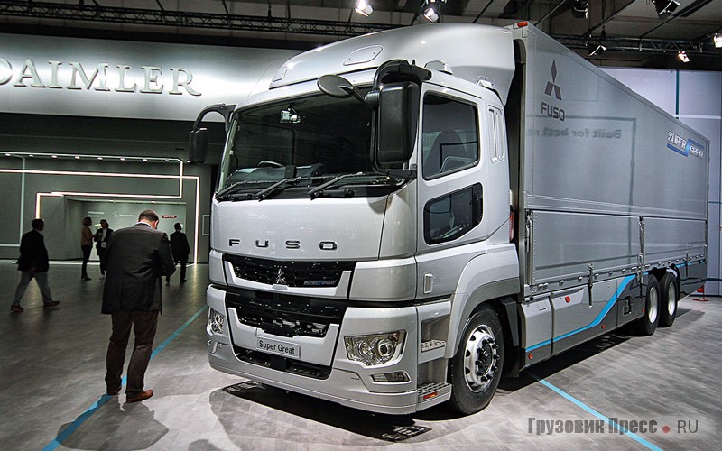 Super Great – флагман грузовика Fuso для азиатского рынка